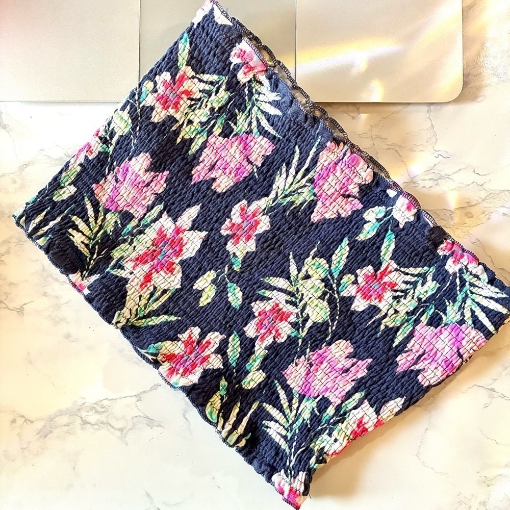 Pink Victoria’s Secret Floral Tube Top